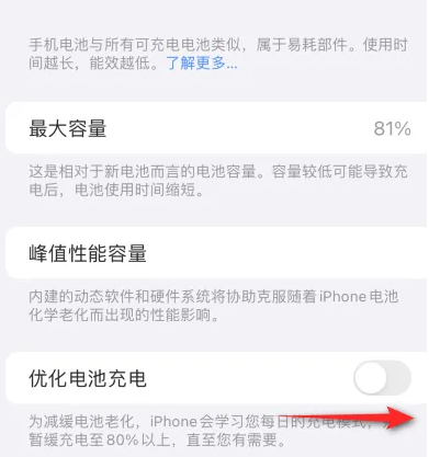 昂仁苹果15维修分享iPhone15充电到80%就充不进电了怎么办 