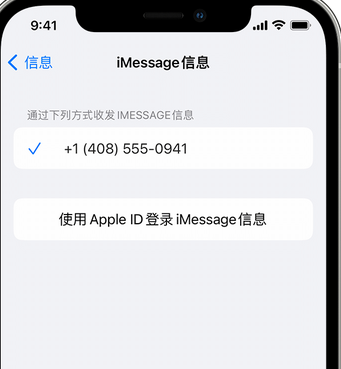 昂仁apple维修iPhone上无法正常发送iMessage信息 