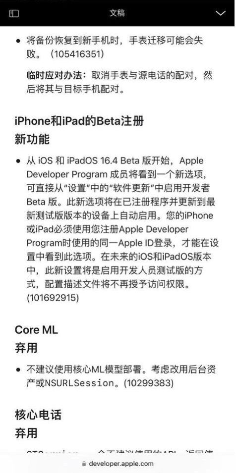 昂仁苹果手机维修分享开发者测试版无法通过描述文件安装怎么办 