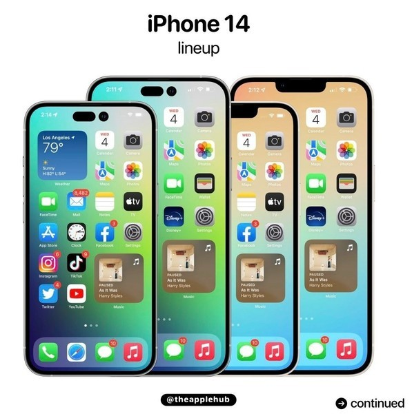 昂仁苹果14维修分享iPhone 14全家福 