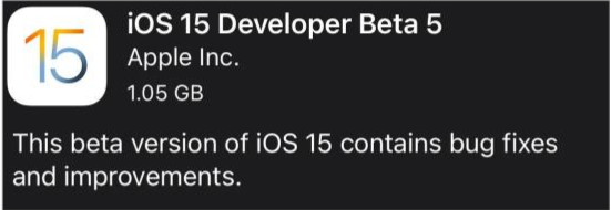 昂仁苹果手机维修分享如何升级到iOS15.0 beta5 